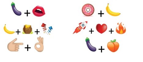 Sex Emojis kombinieren